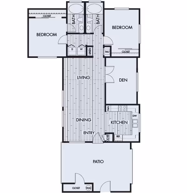 Park Sierra Plan 2E 0636 floor plan